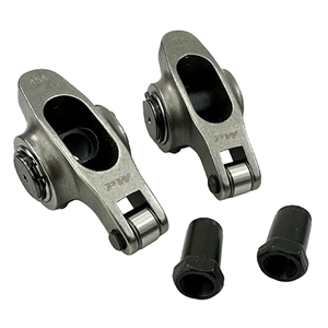 Performance World 371214 SS Series Stainless Steel Roller Rocker Arms with  Needle Bearing Roller Tips. Fits BB Chevrolet 1.70 Ratio with 7/16