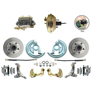 Performance World DBK6267PB Front Power Disc Brake Conversion Kit. Fits ...